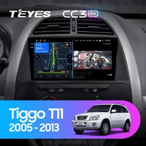 Штатная магнитола Teyes CC3 2K 6/128 Chery Tiggo T11 1 (2005-2013)