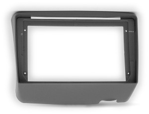 Рамка магнитолы 9.0" (цв.Серый) для TOYOTA Yaris, Echo, Vitz 1999-2005