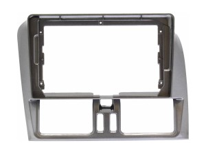 Рамка магнитолы 9.0" (цв.Серый) для VOLVO XC60 2008-2017 Левый руль