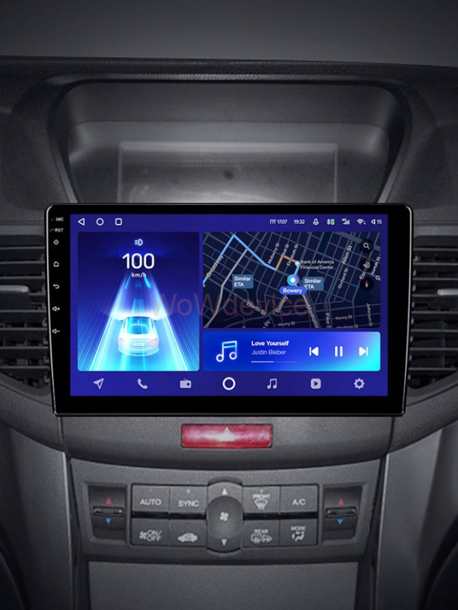 Штатная магнитола Teyes CC2L Plus 1/16 Honda Accord 8 (2008-2012)