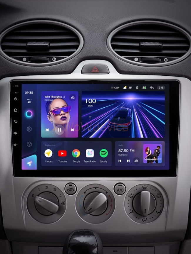 Штатная магнитола Teyes CC3 3/32 Ford Focus 2 Mk 2 (2005-2010) F1 Штатная магнитола Teyes CC3 3/32 Ford Focus 2 Mk 2 (2005-2010) F1