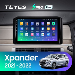 Штатная магнитола Teyes SPRO Plus 4/64 Mitsubishi Xpander (2021-2022) Правый руль