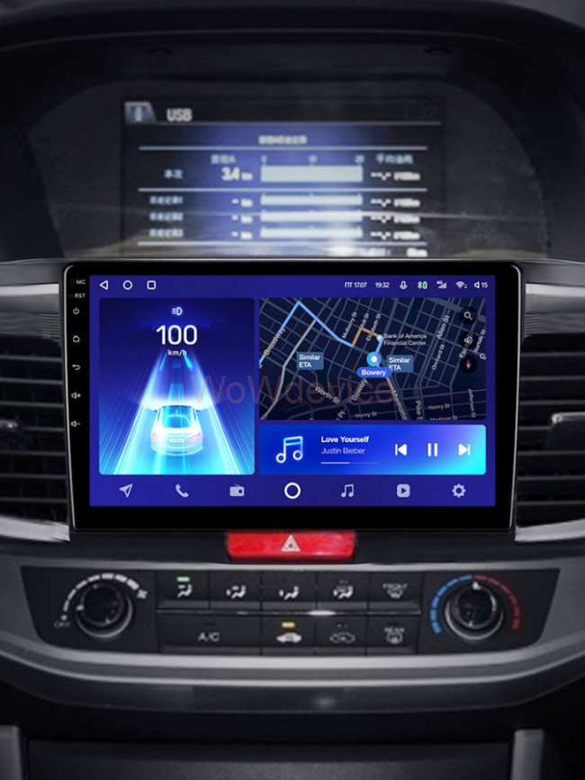 Штатная магнитола Teyes CC2L Plus 1/16 Honda Accord 9 CR (2012-2018)