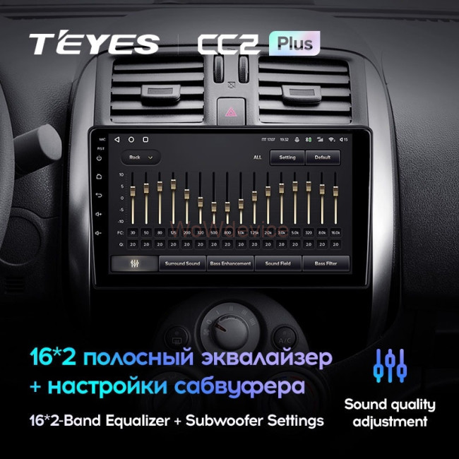 Штатная магнитола Teyes CC2L Plus 2/32 Nissan Sunny Versa C17 (2012-2014) Штатная магнитола Teyes CC2L Plus 2/32 Nissan Sunny Versa C17 (2012-2014)