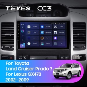 Штатная магнитола Teyes CC3 360 6/128 Lexus GX470 (2002-2009) F1 Тип-B