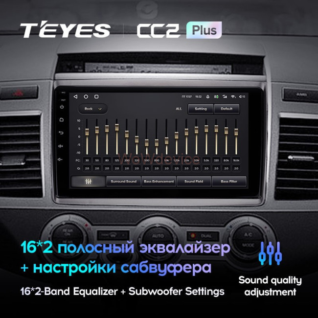 Штатная магнитола Teyes CC2L Plus 1/16 Mazda MPV LY (2006-2016)