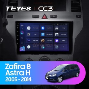 Штатная магнитола Teyes CC3 360 6/128 Opel Astra H (2004-2014) F1