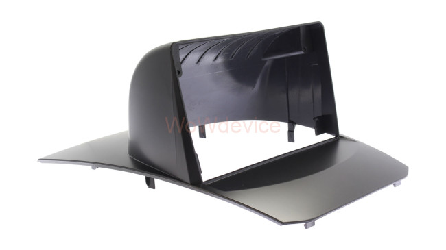 Рамка магнитолы 9.0" (цв.Черный) для FORD Fiesta 2005-2008