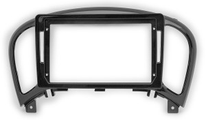 Рамка магнитолы 10.2" (цв.Черный) для NISSAN Almera (N17), Sunny 2014-2018 Правый руль