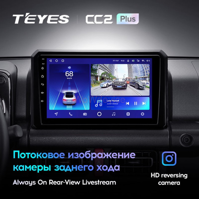Штатная магнитола Teyes CC2 Plus 3/32 Suzuki Jimny JB64 (2018-2020) Штатная магнитола Teyes CC2 Plus 3/32 Suzuki Jimny JB64 (2018-2020)