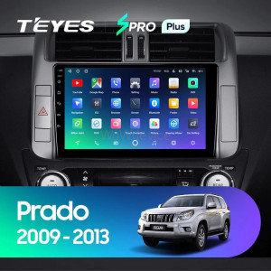 Штатная магнитола Teyes SPRO Plus 4/64 Toyota Land Cruiser Prado 150 (2009-2013) Тип-B