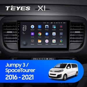 Штатная магнитола Teyes X1 4G 2/32 Citroen Jumpy 3 SpaceTourer (2016-2021)