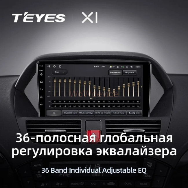 Штатная магнитола Teyes X1 4G 2/32 Acura MDX YD2 (2006-2013) Штатная магнитола Teyes X1 4G 2/32 Acura MDX YD2 (2006-2013)
