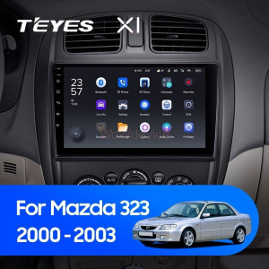 Штатная магнитола Teyes X1 4G 2/32 Mazda 323 BJ (2000-2003)
