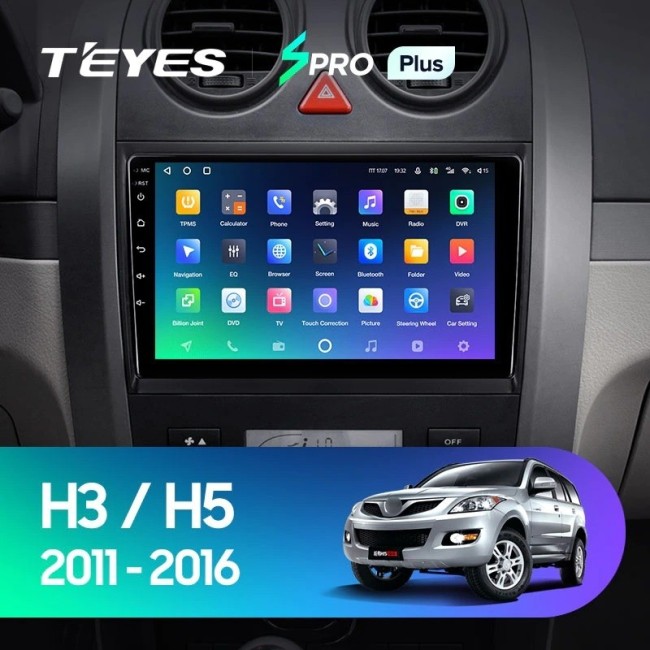 Штатная магнитола Teyes SPRO Plus 3/32 Haval H3 H5 (2011-2016)