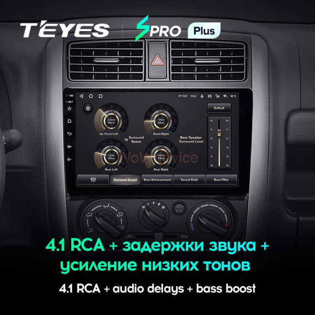 Штатная магнитола Teyes SPRO Plus 4/64 Suzuki Jimny 3 (2005-2019) Штатная магнитола Teyes SPRO Plus 4/64 Suzuki Jimny 3 (2005-2019)