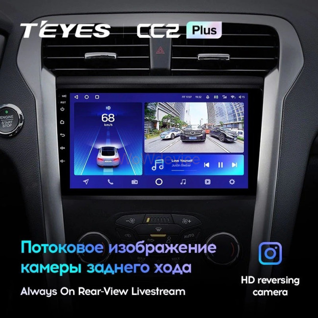 Штатная магнитола Teyes CC2L Plus 1/16 Ford Mondeo 5 (2014-2019)