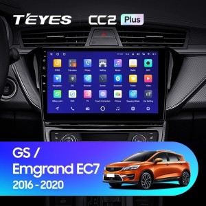 Штатная магнитола Teyes CC2 Plus 6/128 Geely GS (2016-2020) F2