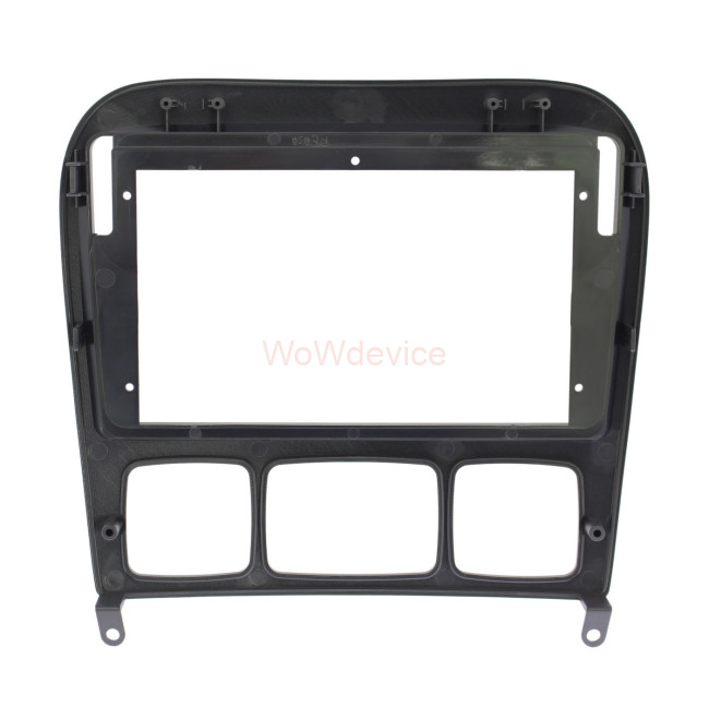 Рамка магнитолы 9.0" (цв.темно-серый) для MERCEDES-BENZ S-klasse (W220) 1998-2005 Рамка магнитолы 9.0" (цв.темно-серый) для MERCEDES-BENZ S-klasse (W220) 1998-2005