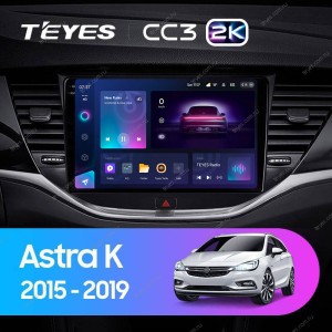 Штатная магнитола Teyes CC3 2K 3/32 Opel Astra K (2015-2019)