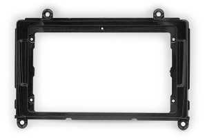 Рамка магнитолы 9.0" (цв.Глянцевый Черный) для TOYOTA Hiace, Granvia 2019+