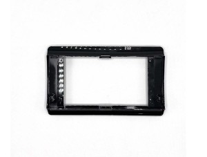 Рамка магнитолы 10.2" (цв.Глянцевый Черный) для SUBARU R1 2005-2010