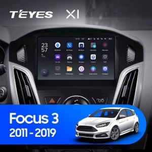 Штатная магнитола Teyes X1 4G 2/32 Ford Focus 3 (2011-2019)