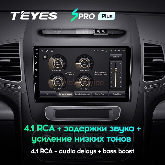Штатная магнитола Teyes SPRO Plus 4/64 Kia Sorento 2 II XM (2012-2021) F3 Штатная магнитола Teyes SPRO Plus 4/64 Kia Sorento 2 II XM (2012-2021) F3