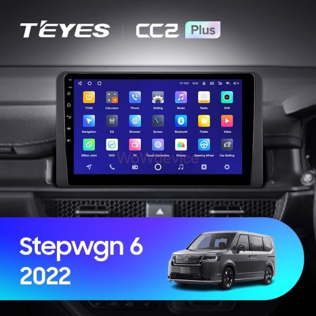 Штатная магнитола Teyes CC2 Plus 4/32 Honda Stepwgn 6 2022+ Правый руль