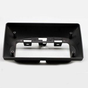 Рамка магнитолы 10.2" (цв.Черный) для FORD Fiesta 2017+