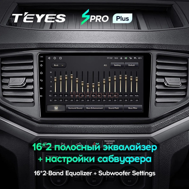 Штатная магнитола Teyes SPRO Plus 3/32 Volkswagen Amarok 1 (2016-2020) Штатная магнитола Teyes SPRO Plus 3/32 Volkswagen Amarok 1 (2016-2020)