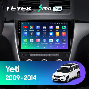 Штатная магнитола Teyes SPRO Plus 3/32 Skoda Yeti (2009-2015)