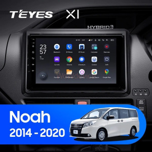 Штатная магнитола Teyes X1 4G 2/32 Toyota Noah R80 (2014-2020)
