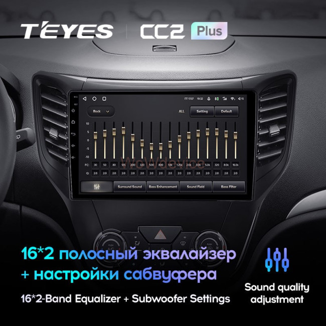 Штатная магнитола Teyes CC2 Plus 4/64 Changan CS35 (2013-2017) Штатная магнитола Teyes CC2 Plus 4/64 Changan CS35 (2013-2017)