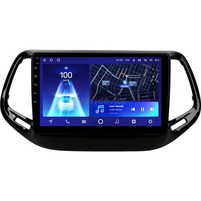 Штатная магнитола Teyes CC2 Plus 4/64 Jeep Compass 2 MP (2016-2018)