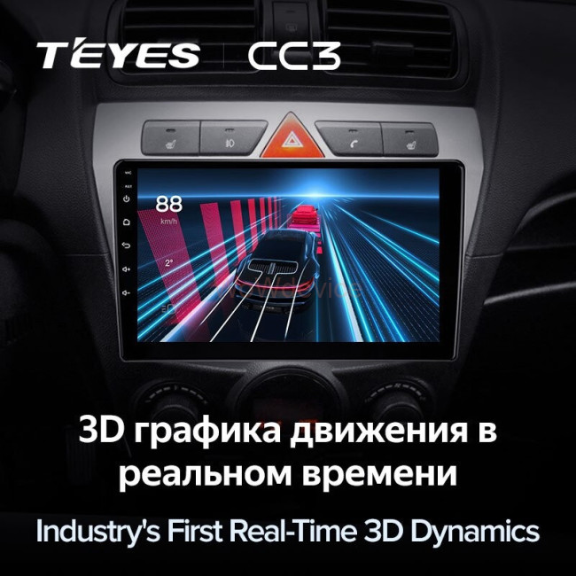 Штатная магнитола Teyes CC3 6/128 Kia picanto (2007-2011)