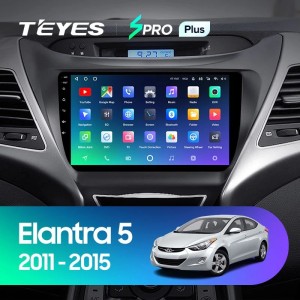 Штатная магнитола Teyes SPRO Plus 4/64 Hyundai Elantra 5 JK GD MD UD (2010-2016) F1
