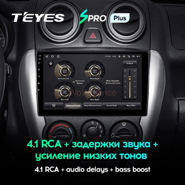 Штатная магнитола Teyes SPRO Plus 4/64 LADA Granta Sport (2011-2018) Тип-A Штатная магнитола Teyes SPRO Plus 4/64 LADA Granta Sport (2011-2018) Тип-A