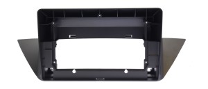 Рамка магнитолы 10.2" (цв.Черный) для BMW X1 (E84) 2009-2015