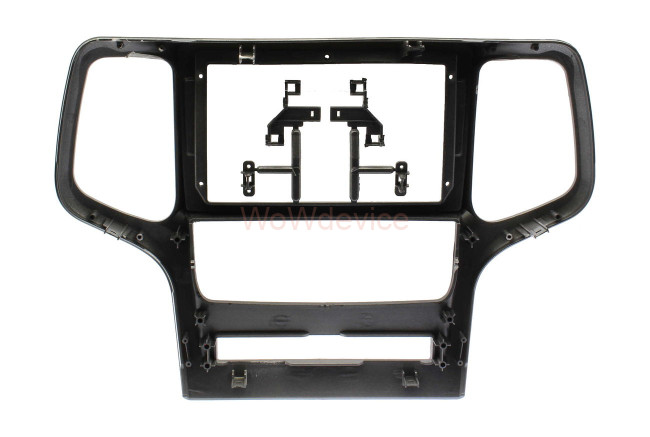 Рамка магнитолы 9.0" (цв.Серый) для JEEP Grand Cherokee 2011-2013