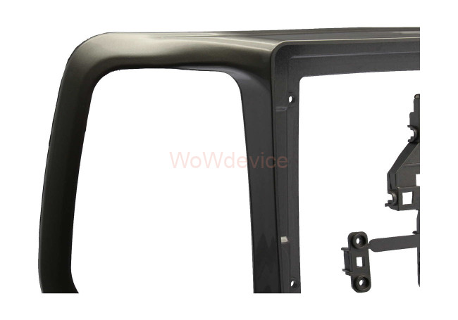 Рамка магнитолы 9.0" (цв.Серый) для JEEP Grand Cherokee 2011-2013