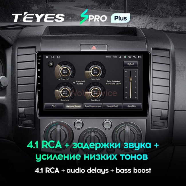 Штатная магнитола Teyes SPRO Plus 6/128 Ford Ranger 2 (2006-2011) Штатная магнитола Teyes SPRO Plus 6/128 Ford Ranger 2 (2006-2011)