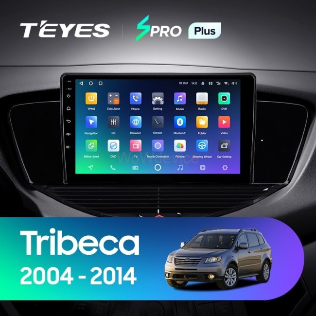 Штатная магнитола Teyes SPRO Plus 6/128 Subaru Tribeca WX W10 (2004-2014)