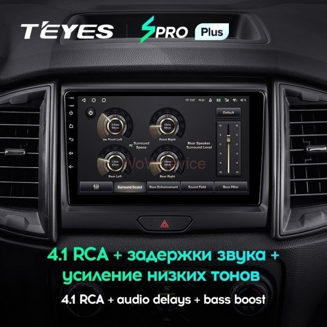 Штатная магнитола Teyes SPRO Plus 3/32 Ford Ranger P703 (2015-2022) Тип-C Штатная магнитола Teyes SPRO Plus 3/32 Ford Ranger P703 (2015-2022) Тип-C