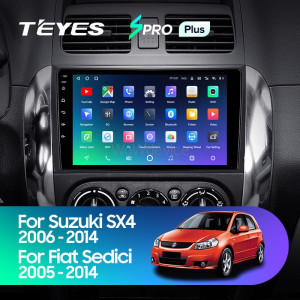 Штатная магнитола Teyes SPRO Plus 4/64 Suzuki SX4 1 (2006-2014)