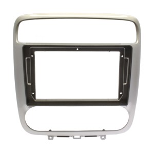 Рамка магнитолы 9.0" (цв.Серый) для HONDA Stream 2003-2006