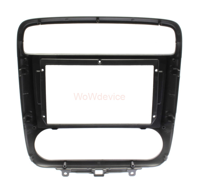 Рамка магнитолы 9.0" (цв.Серый) для HONDA Stream 2003-2006