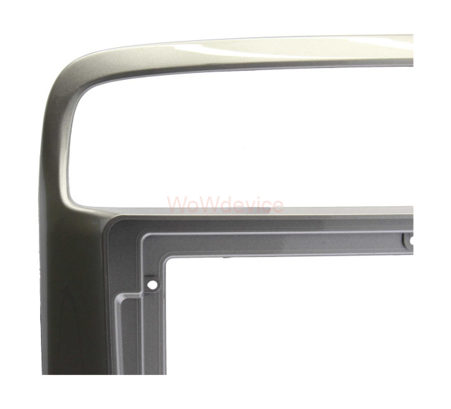 Рамка магнитолы 9.0" (цв.Серый) для HONDA Stream 2003-2006