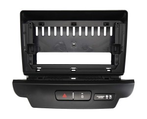 Рамка магнитолы 9.0" (цв.Черный) для KIA CEED 2018-2021 Левый руль