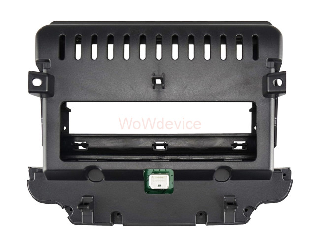 Рамка магнитолы 9.0" (цв.Черный) для KIA CEED 2018-2021 Левый руль